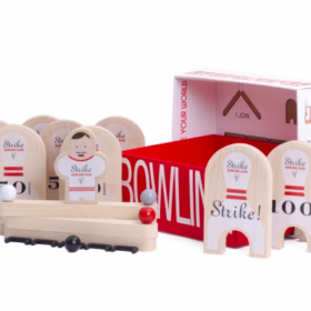 Boite du jeu de bowling miniature Les Jouets Libres