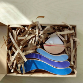 Jeu d'équilibre sur le thème de la mer