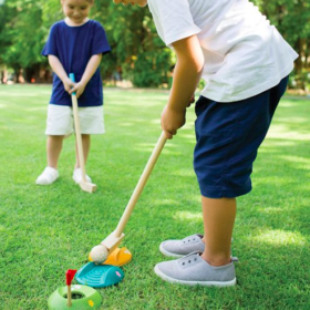 Jeu mini golf plantoys pour enfants dès 4 ans