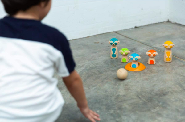 Jeu bowling pour enfants à partir de 3 ans Plantoys