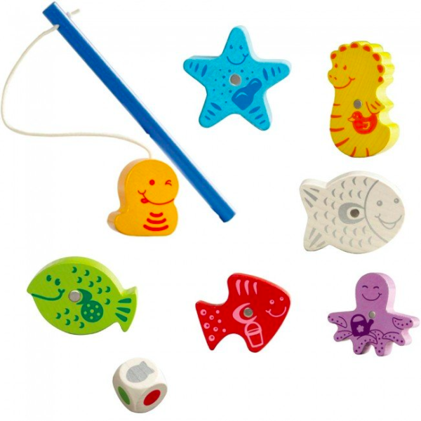 Pièces du jeu ma premiere peche Haba