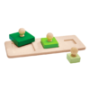 Puzzle encastrement carre plantoys