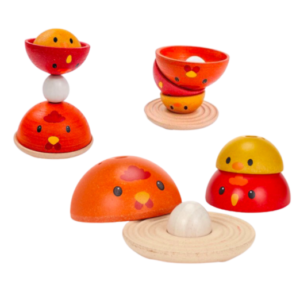 oeuf et poule à superposer plantoys