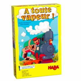 Boite du jeu à toutes vapeur haba