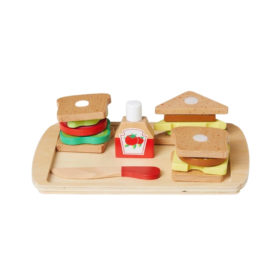 Set de sandwichs en bois