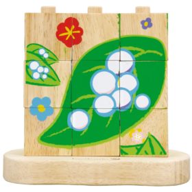 puzzle cubes larve de papillon