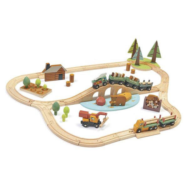 set de train des pins sauvages tenderleaf