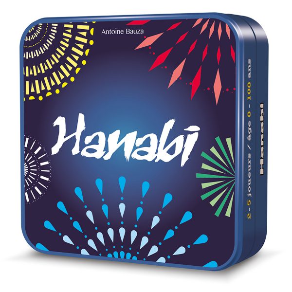 Boite du jeu de cartes Hanabi