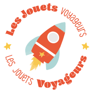 logo fusée les jouets voyageurs