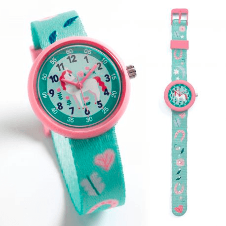 Montre cheval ticlock montre licorne djeco