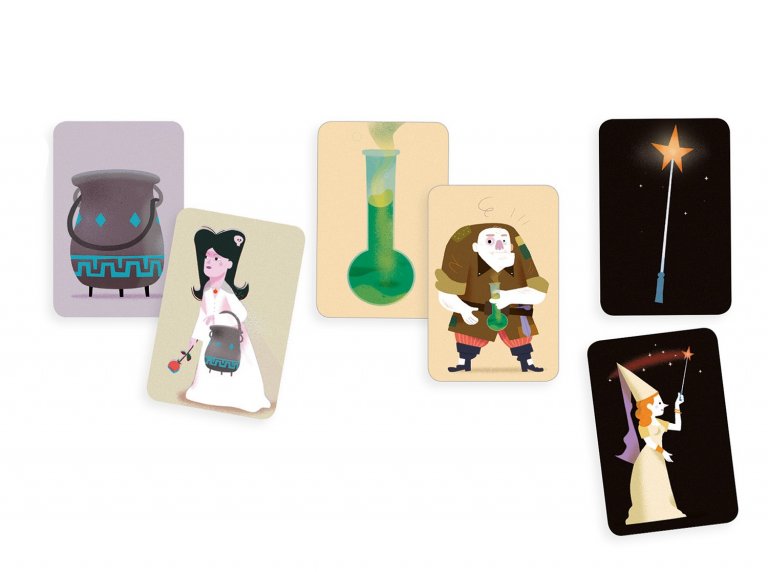 jeu de cartes magic school enfant coopératif