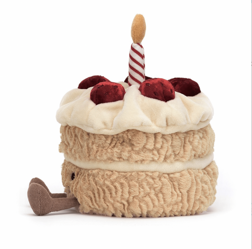 Gateau d'anniversaire peluche Jellycat