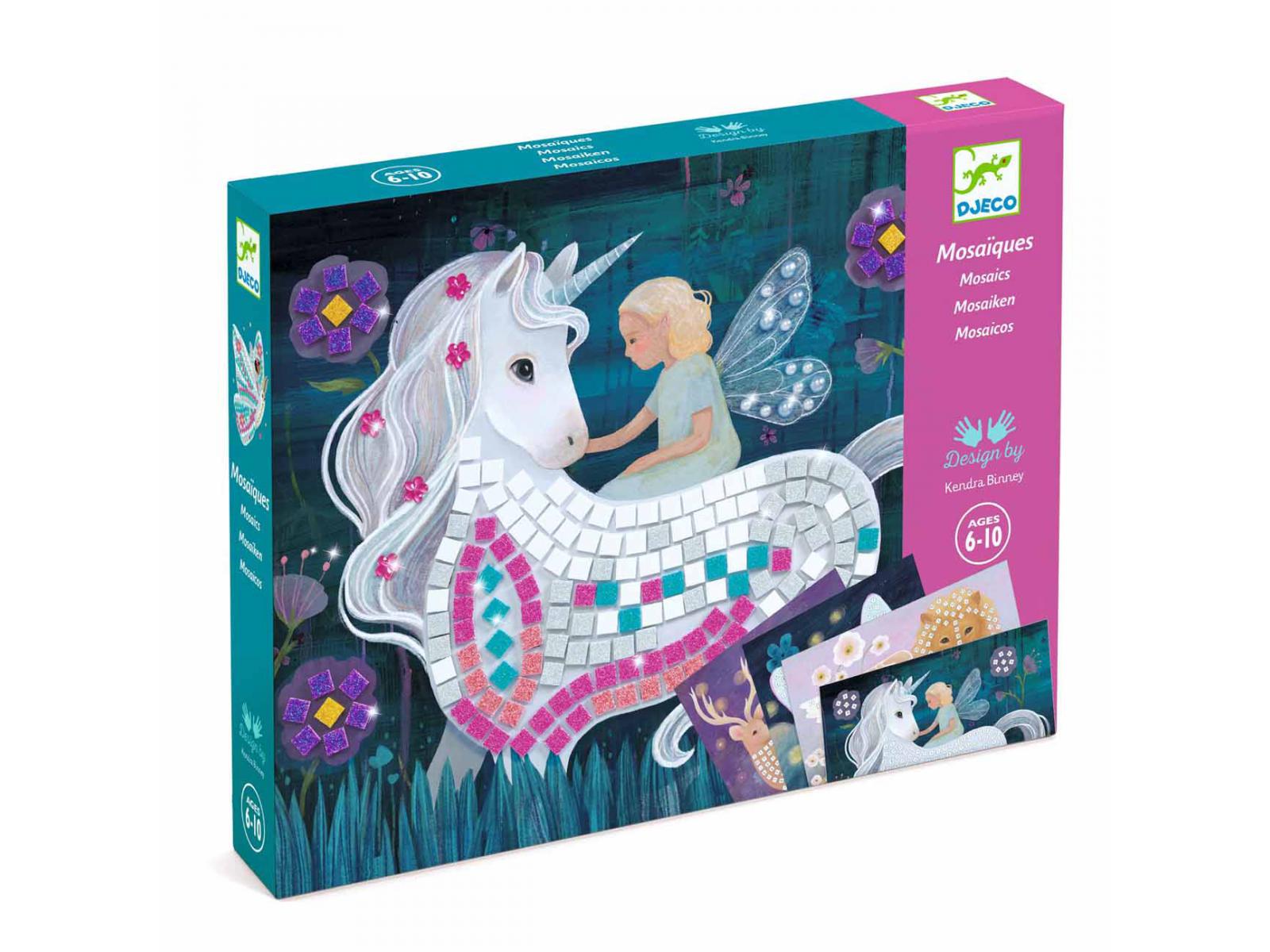 coffret mosaïques le monde enchanté djeco