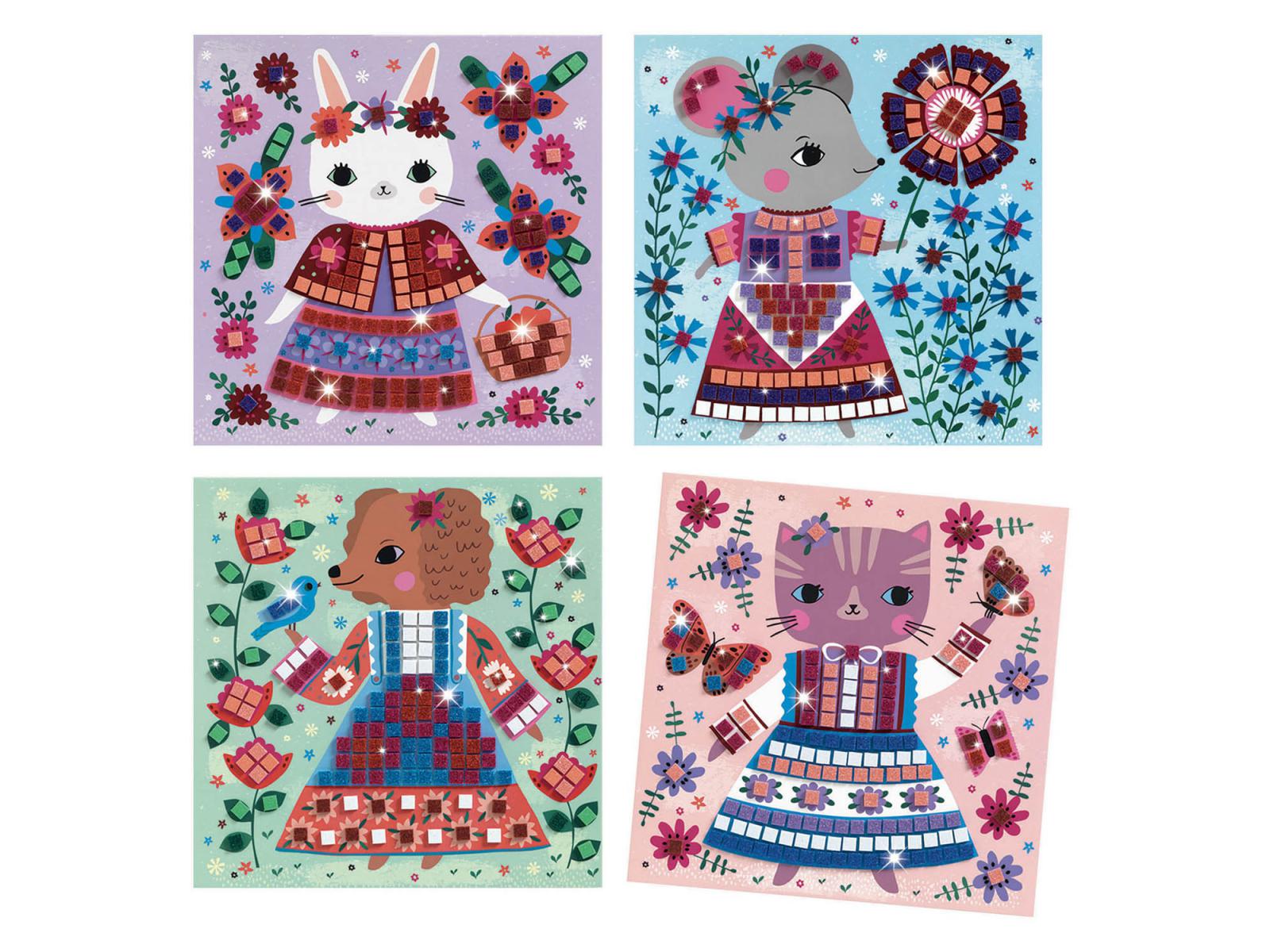 coffret mosaïques planches illustrées