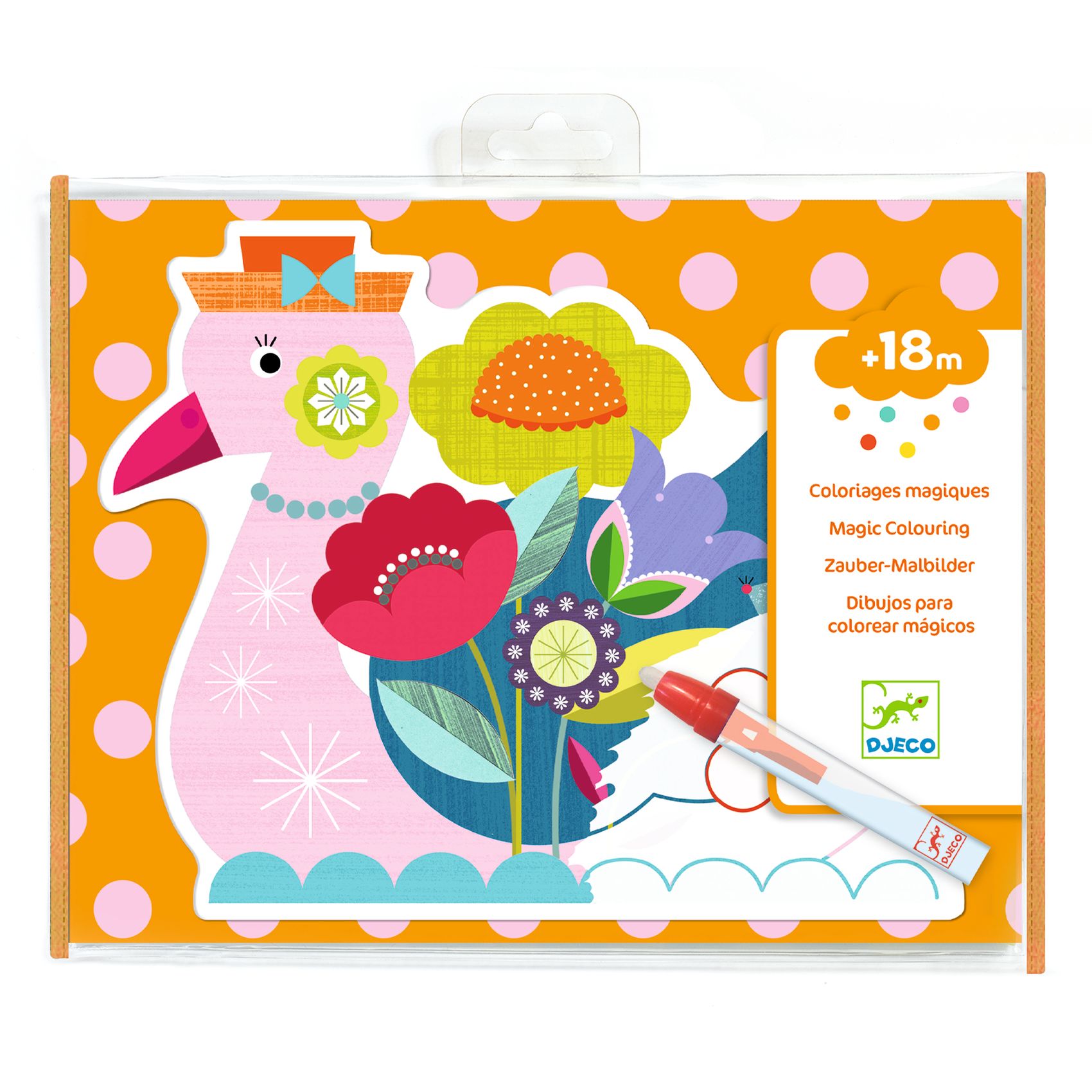 coloriage magique à l'eau animalolen djeco