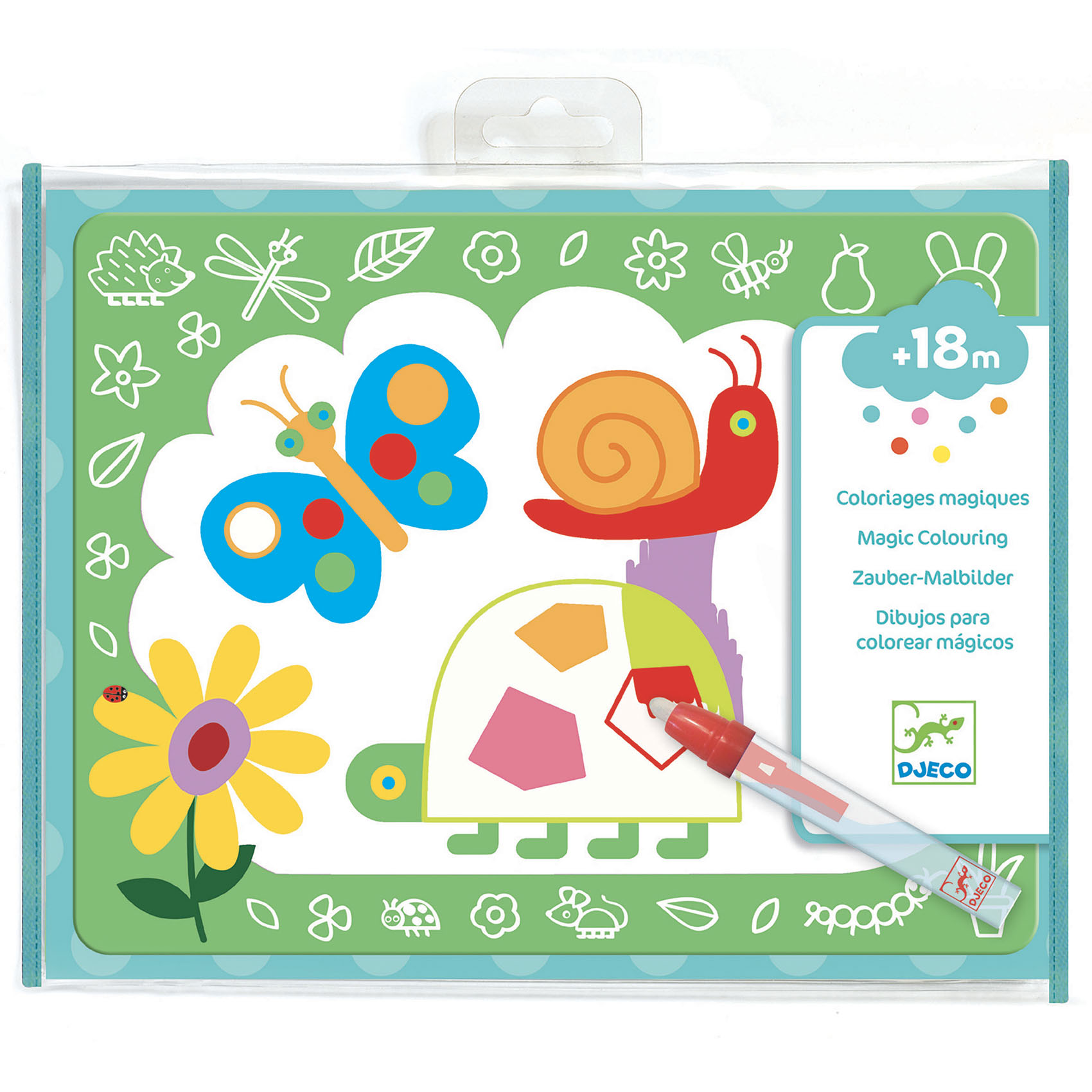 coloriage magique eau enfant djeco