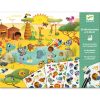 pochette décalcomanies 3 themes differents djeco