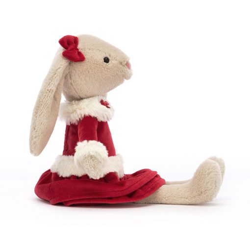 lapin noel jellycat peluche