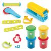 contenu du kit pate a modeler djeco tout pour commencer