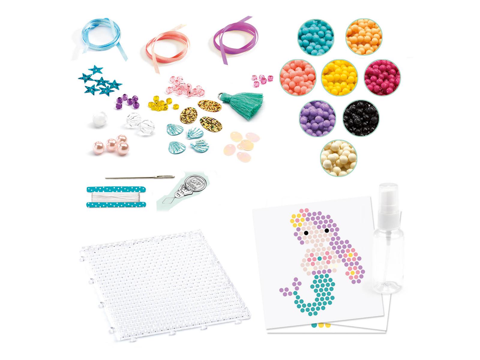 contenu du coffret de perles d'eau artistic aqua