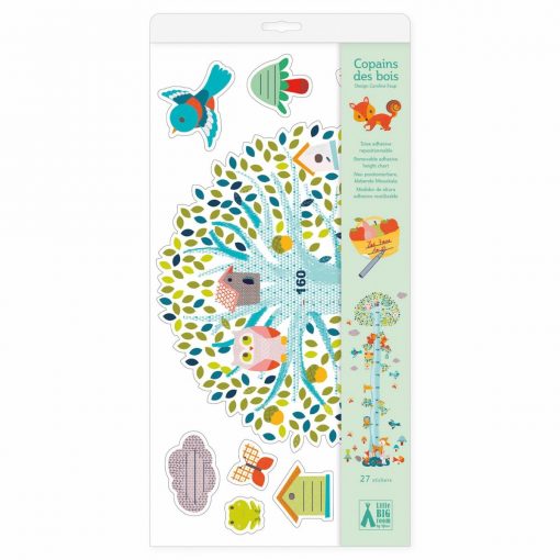 toise stickers mural djeco