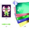 contenu du kit tableaux metal jurassic djeco