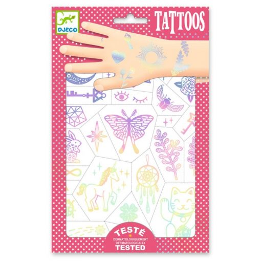 planches de tatouages lucky charms djeco