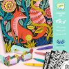 coloriage 3D thème de la foret fantastique djeco