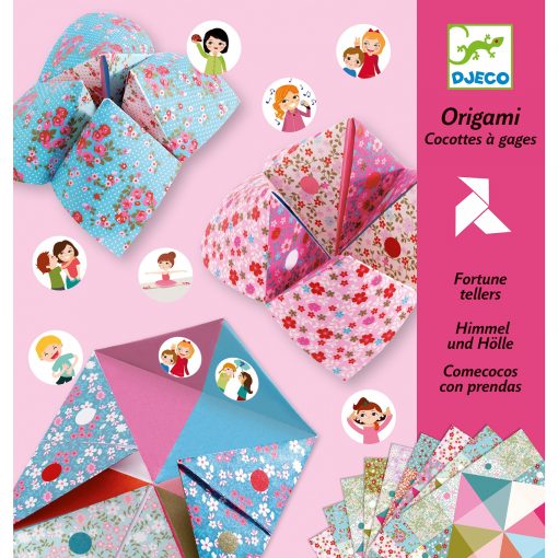 origami pour créer des cocottes à gages djeco