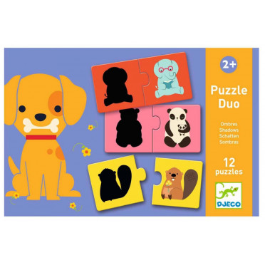 puzzle duo ombres djeco