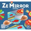 boite de jeu de construction avec un miroir djeco