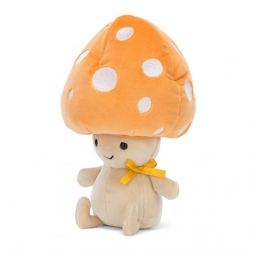 Peluche Jellycat champignon orange Ozzie