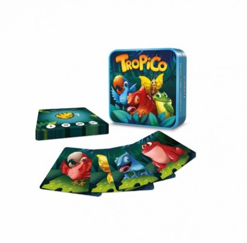 Tropico jeu de cartes qui stimule la mémoire