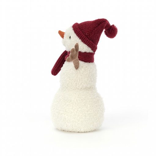 Bonhomme de neige peluche douce jellycat