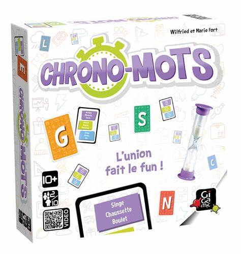 Chrono-mots jeu de société gigamic