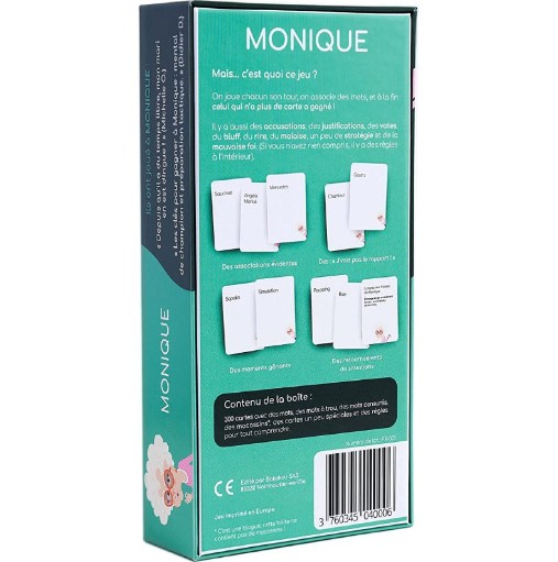 Monique jeu d'associations de mots absurdes