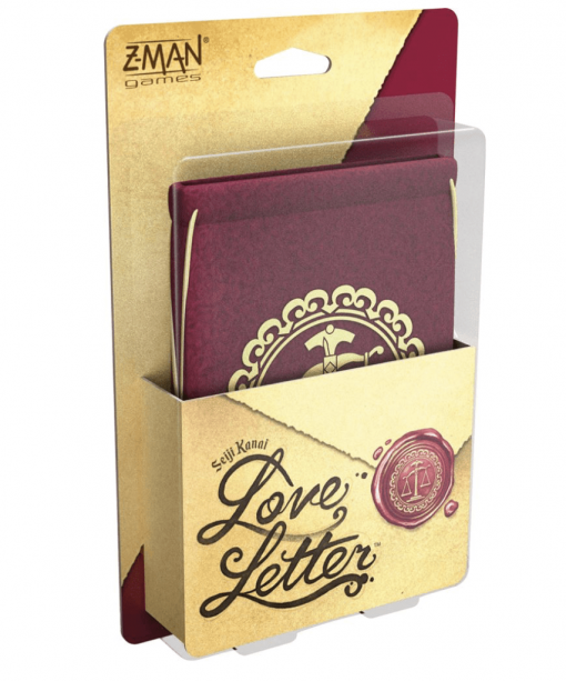 Love Letter est un jeu de cartes mélangeant rapidité, prise de risque, déduction et rivalité! Vous rivaliserez avec les autres galants pour que vos missives soient livrées à la princesse ! De 4 à 6 joueurs. Dès 10 ans.