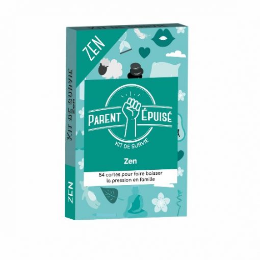 Parent épuisé Kit de suivie Zen jeu de cartes