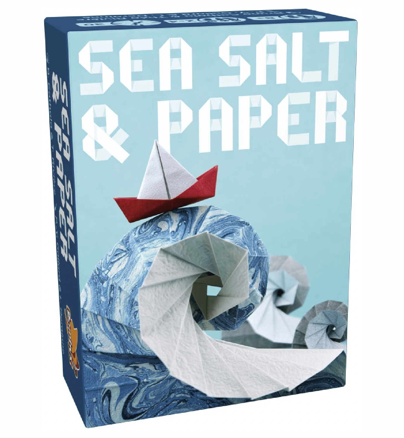 Le jeu de cartes Sea Salt & Paper est un jeu de stratégie très simple. Constituez votre main, posez des cartes pour leur effet et décidez si vous mettez fin à la manche... ou pas ! De 2 à 4 joueurs. Accessible dès 8 ans.