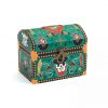 Djeco tirelire pirate en forme de coffre