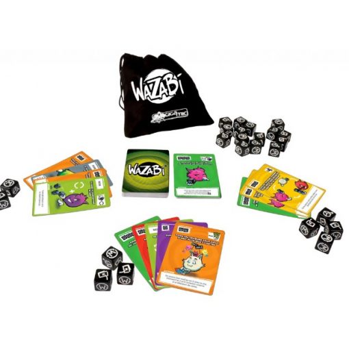 Wazabi jeu de société avec des dès