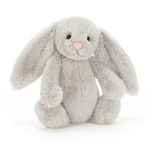 Peluche lapin argenté jellycat