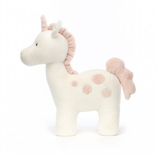 Licorne blanche et rose jellycat