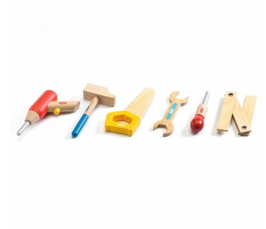 Outils en bois Mini brico djeco