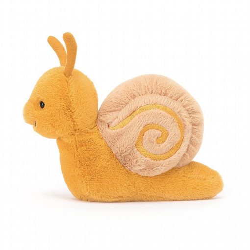 Peluche escargot couleur safran Jellycat