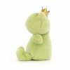 Peluche Jellycat Grenouille verte avec une couronne