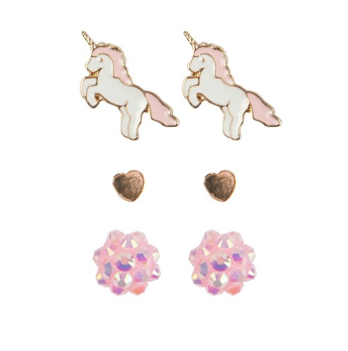 boucles d'oreilles licorne