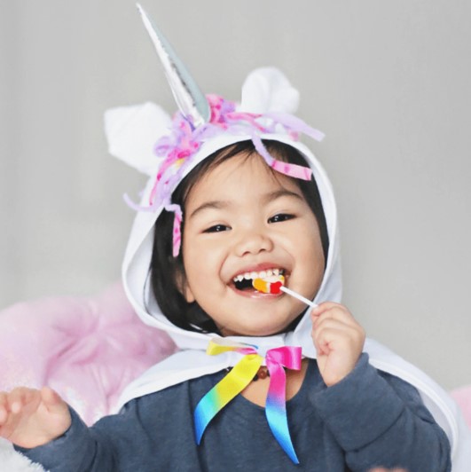 cape de licorne blanche 2-3 ans
