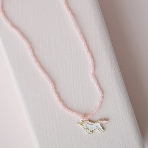 collier de perle licorne great pretenders