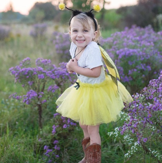 déguisement d'abeille taille 4-6 ans